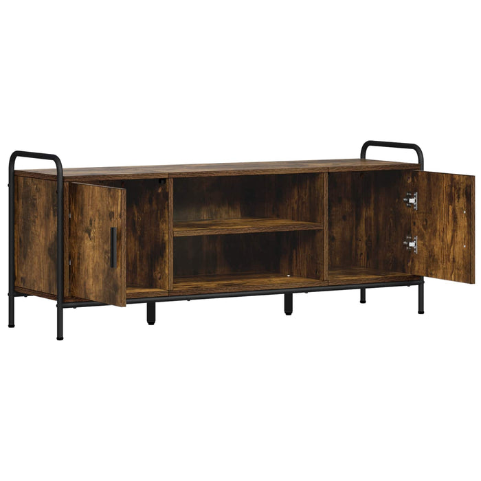 Cabinet TV 119 x 33 x 50 cm Stejar fumuriu WALTI
