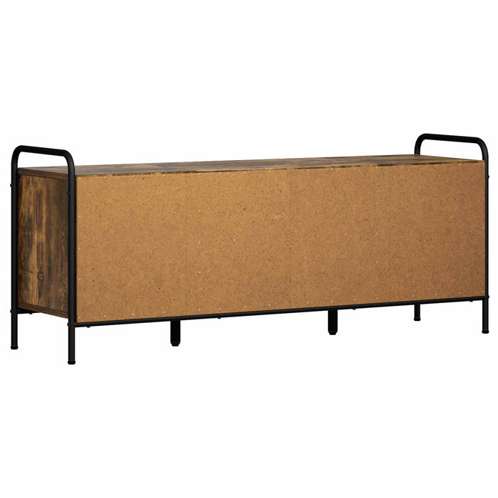 Cabinet TV 119 x 33 x 50 cm Stejar fumuriu WALTI