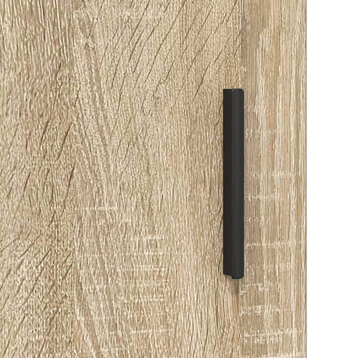 Cabinet TV 133 x 33 x 50 cm Stejar Sonoma Lemn prelucrat WALTI