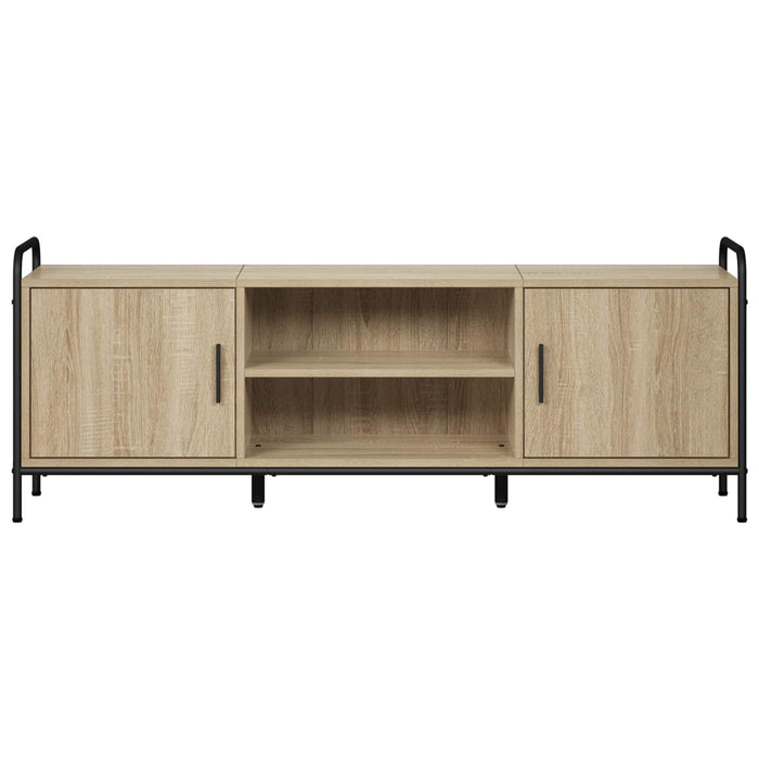 Cabinet TV 133 x 33 x 50 cm Stejar Sonoma Lemn prelucrat WALTI