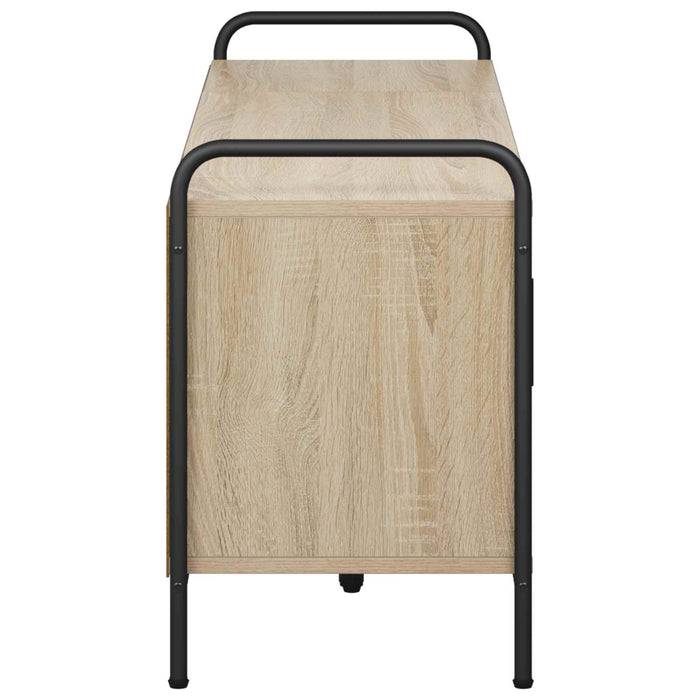 Cabinet TV 133 x 33 x 50 cm Stejar Sonoma Lemn prelucrat WALTI