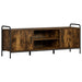 Cabinet TV 133 x 33 x 50 cm Stejar fumuriu Lemn prelucrat - WALTI WALTI