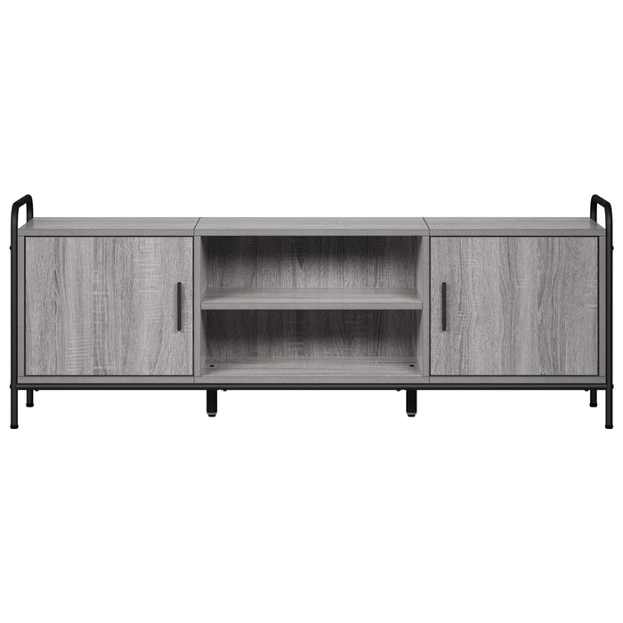 Cabinet TV 133 x 33 x 50 cm Sonoma gri Lemn prelucrat WALTI