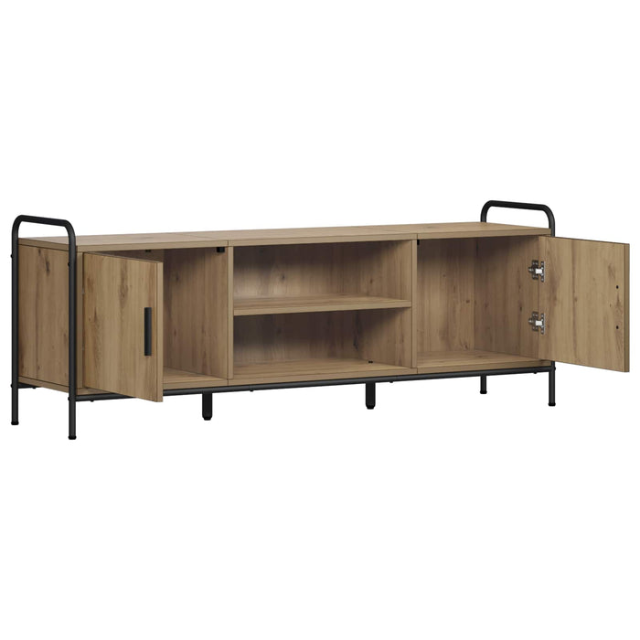 Cabinet TV 133 x 33 x 50 cm Stejar Artizanal Lemn prelucrat - WALTI WALTI