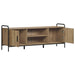 Cabinet TV 133 x 33 x 50 cm Stejar Artizanal Lemn prelucrat - WALTI WALTI