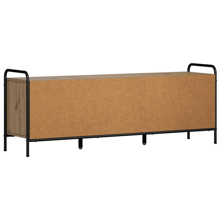 Cabinet TV 133 x 33 x 50 cm Stejar Artizanal Lemn prelucrat - WALTI WALTI