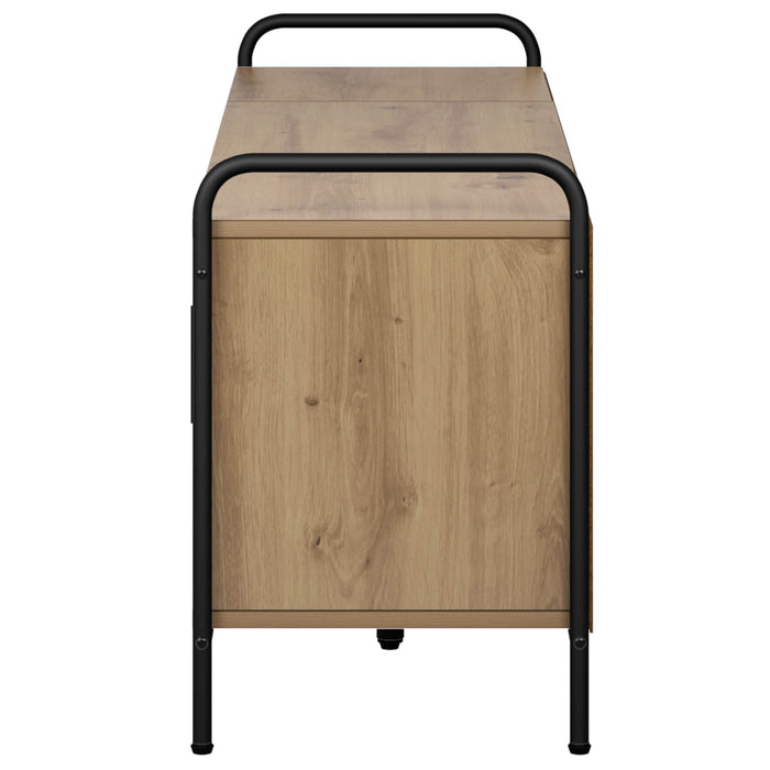 Cabinet TV 133 x 33 x 50 cm Stejar Artizanal Lemn prelucrat - WALTI WALTI