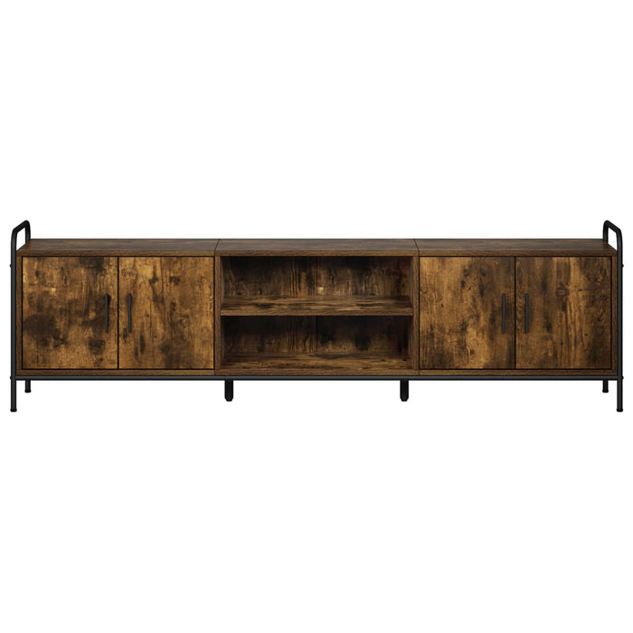 Cabinet TV 167,5 x 33 x 50 cm Stejar fumuriu Lemn prelucrat WALTI