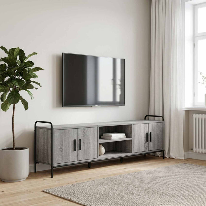 Cabinet TV 167,5 x 33 x 50 cm Sonoma gri Lemn prelucrat WALTI