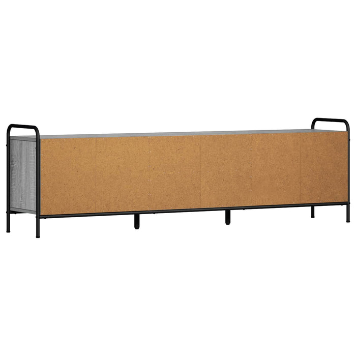 Cabinet TV 167,5 x 33 x 50 cm Sonoma gri Lemn prelucrat WALTI
