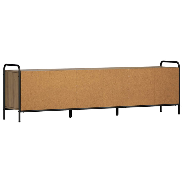 Cabinet TV 167,5 x 33 x 50 cm Stejar Artizanal Lemn prelucrat WALTI