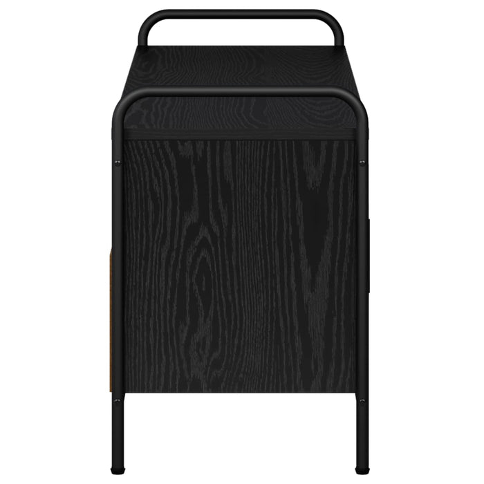 Cabinet TV 79,5 x 33 x 50 cm Stejar Negru Lemn prelucrat WALTI