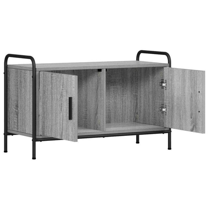 Cabinet TV 79,5 x 33 x 50 cm Sonoma gri Lemn prelucrat WALTI