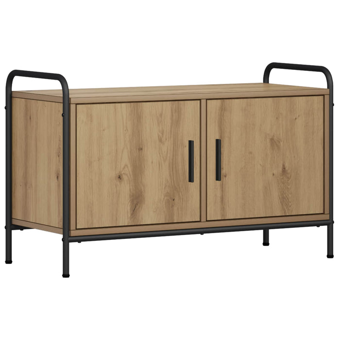 Cabinet TV 79,5 x 33 x 50 cm Stejar Artizanal Lemn prelucrat WALTI