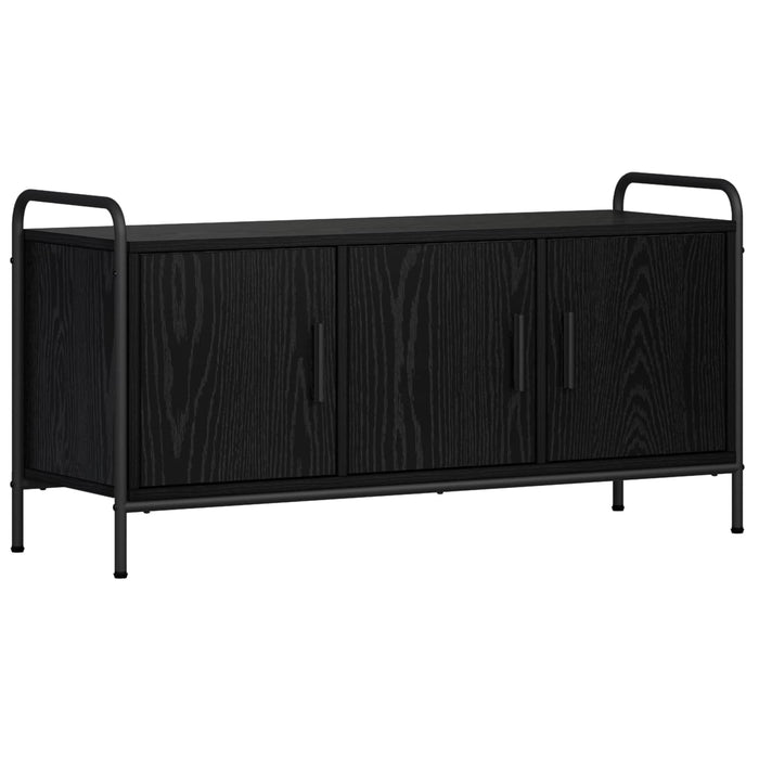 Cabinet TV 79,5 x 33 x 50 cm Stejar Negru Lemn prelucrat WALTI