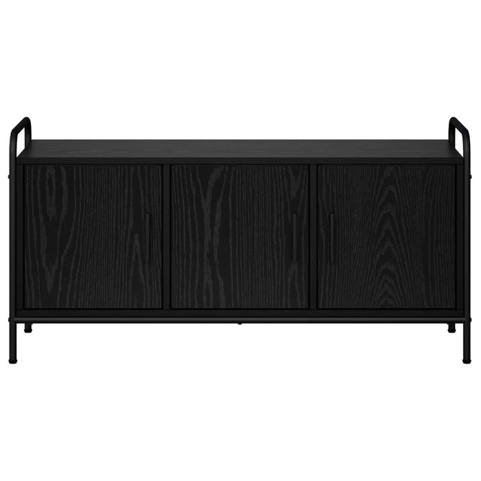 Cabinet TV 79,5 x 33 x 50 cm Stejar Negru Lemn prelucrat WALTI