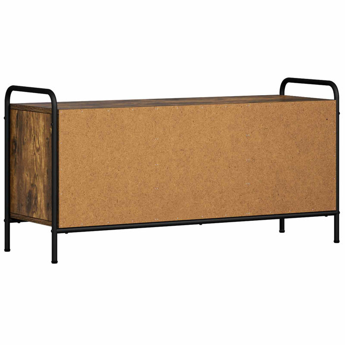 Cabinet TV 79,5 x 33 x 50 cm Stejar fumuriu Lemn prelucrat WALTI