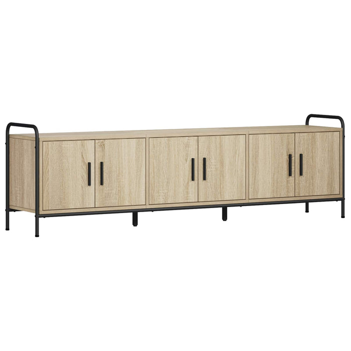Cabinet TV 146 x 33 x 50 cm Stejar Sonoma Lemn prelucrat WALTI