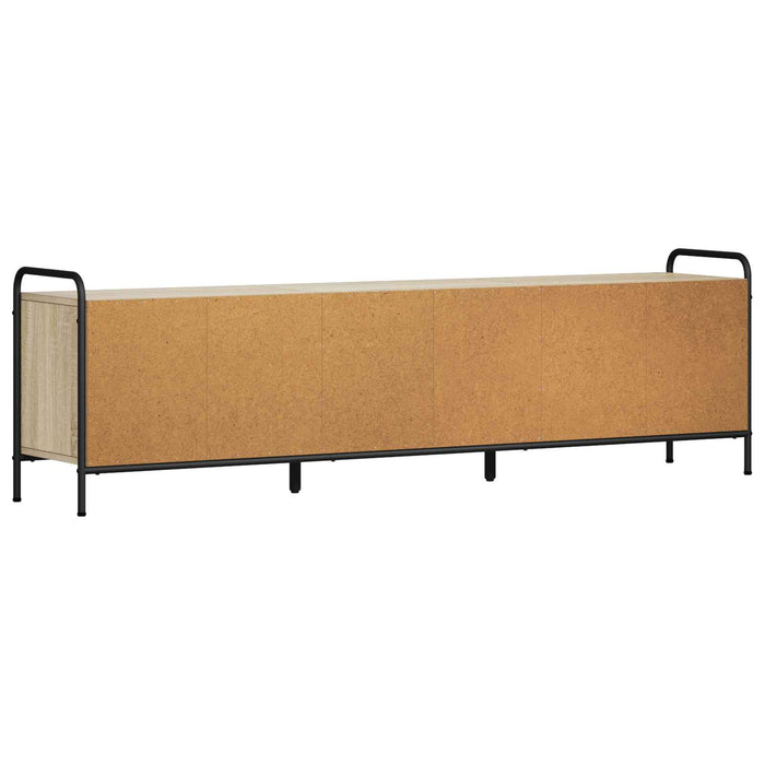 Cabinet TV 146 x 33 x 50 cm Stejar Sonoma Lemn prelucrat WALTI