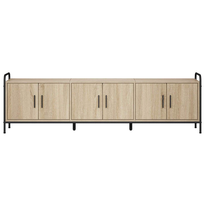 Cabinet TV 146 x 33 x 50 cm Stejar Sonoma Lemn prelucrat WALTI