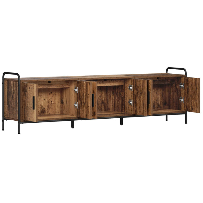 Cabinet TV 146 x 33 x 50 cm Lemn vechi Lemn prelucrat WALTI