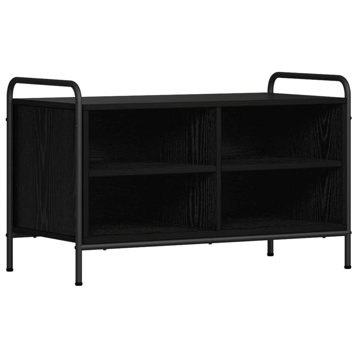Cabinet TV 140 x 39,5 x 50 cm Stejar Negru Lemn prelucrat WALTI