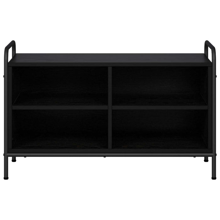 Cabinet TV 140 x 39,5 x 50 cm Stejar Negru Lemn prelucrat WALTI