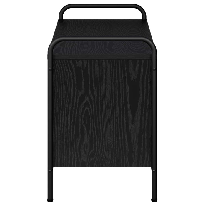 Cabinet TV 140 x 39,5 x 50 cm Stejar Negru Lemn prelucrat WALTI