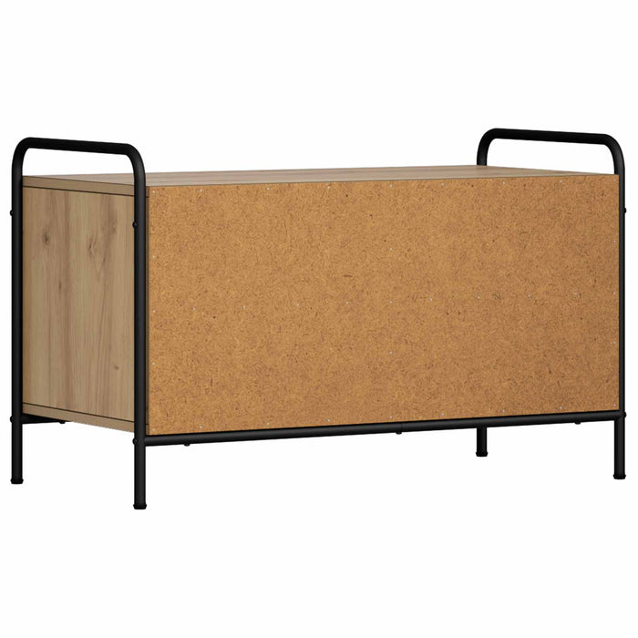 Cabinet TV 140 x 39,5 x 50 cm Stejar Artizanal Lemn prelucrat WALTI