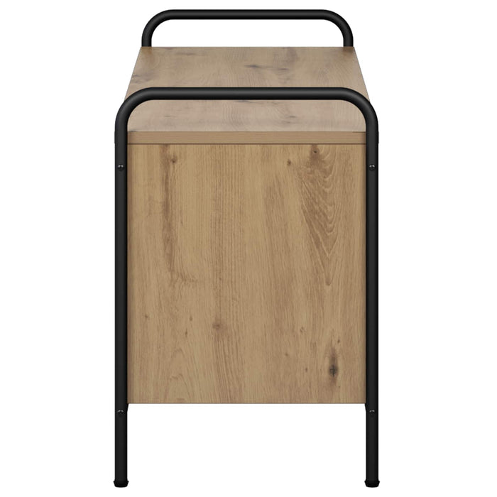 Cabinet TV 140 x 39,5 x 50 cm Stejar Artizanal Lemn prelucrat WALTI