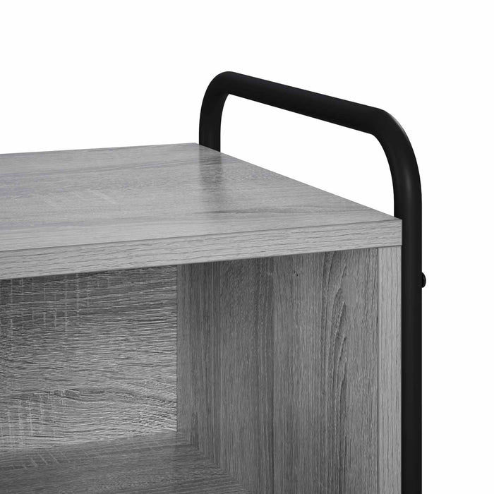 Cabinet TV 140 x 39,5 x 50 cm Sonoma gri Lemn prelucrat WALTI