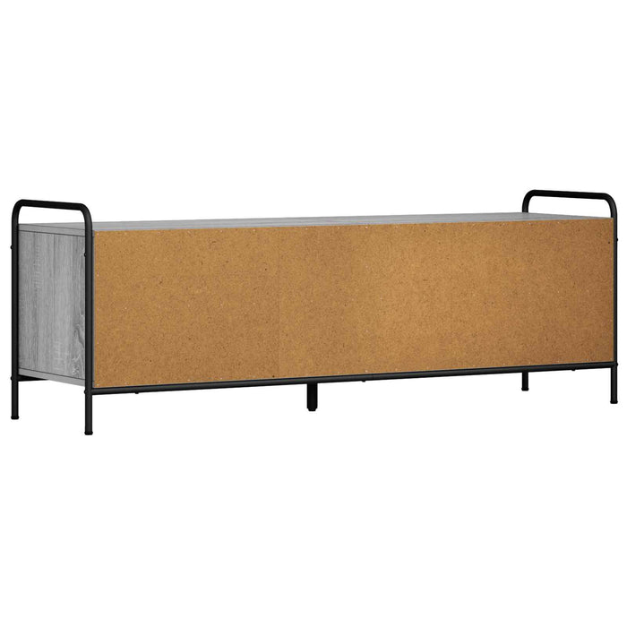 Cabinet TV 140 x 39,5 x 50 cm Sonoma gri Lemn prelucrat WALTI