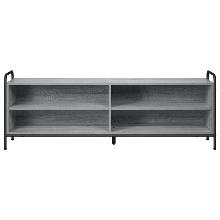Cabinet TV 140 x 39,5 x 50 cm Sonoma gri Lemn prelucrat WALTI