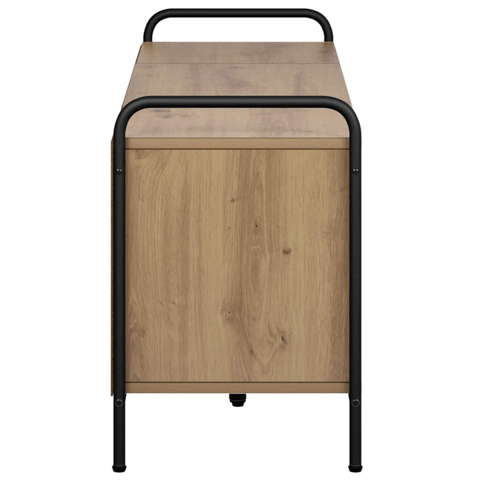 Cabinet TV 140 x 39,5 x 50 cm Stejar Artizanal Lemn prelucrat WALTI