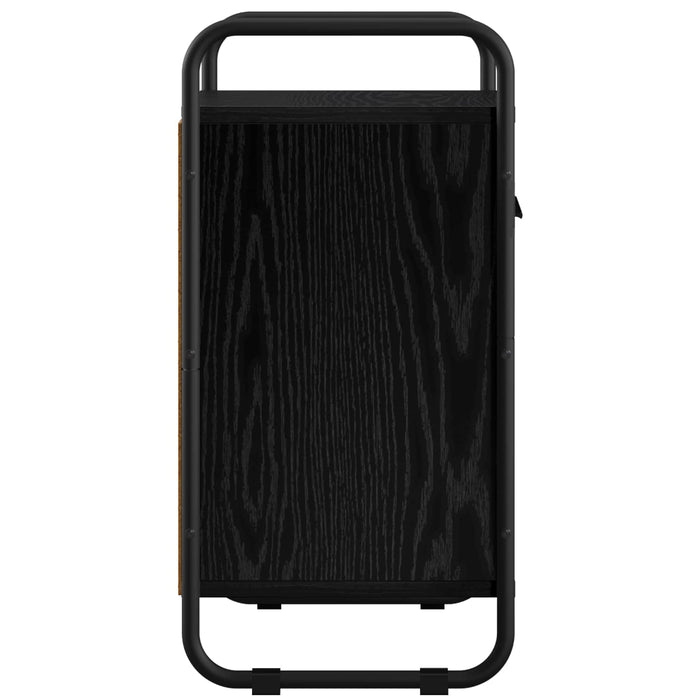 Cabinet TV 60 x 30 x 50 cm Stejar Negru Lemn prelucrat WALTI