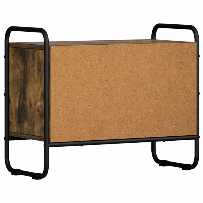 Cabinet TV 60 x 30 x 50 cm Stejar fumuriu Lemn prelucrat WALTI