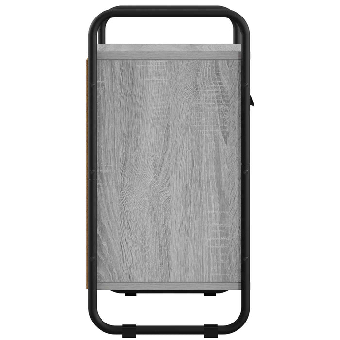 Cabinet TV 60 x 30 x 50 cm Sonoma gri Lemn prelucrat WALTI