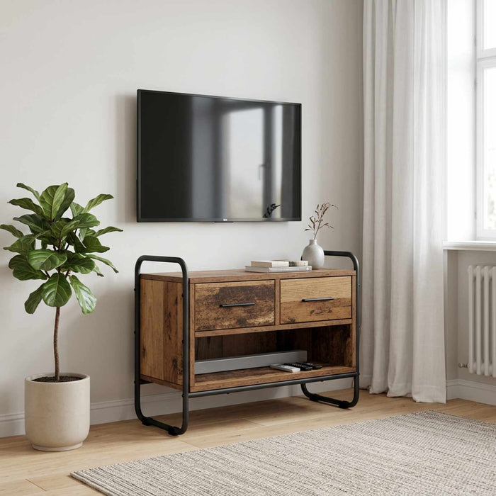 Cabinet TV 60 x 30 x 50 cm Lemn vechi Lemn prelucrat WALTI