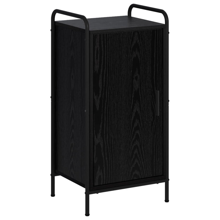 Bufet Stejar Negru 97 x 33 x 81 cm Lemn prelucrat WALTI
