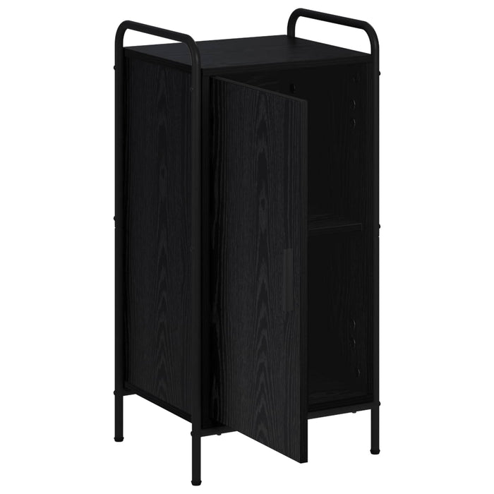 Bufet Stejar Negru 97 x 33 x 81 cm Lemn prelucrat WALTI