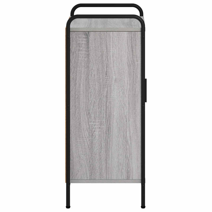 Bufet Sonoma gri 97 x 33 x 81 cm Lemn prelucrat WALTI