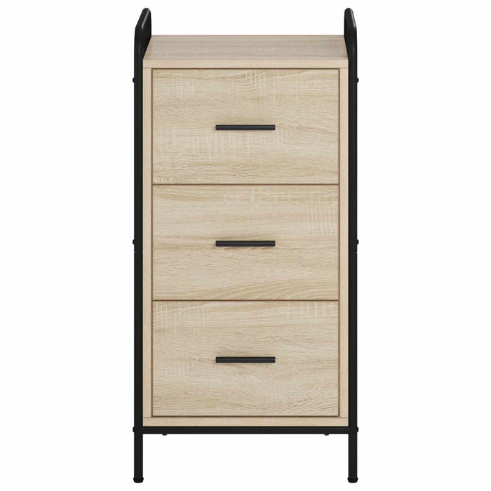 Bufet Stejar Sonoma 97 x 33 x 81 cm Lemn prelucrat WALTI