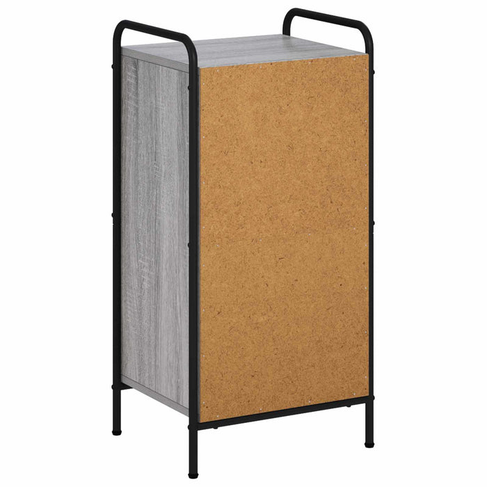 Bufet Sonoma gri 97 x 33 x 81 cm Lemn prelucrat WALTI