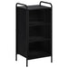 Bufet Stejar Negru 97 x 33 x 81 cm Lemn prelucrat - WALTI WALTI