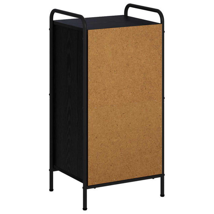 Bufet Stejar Negru 97 x 33 x 81 cm Lemn prelucrat - WALTI WALTI