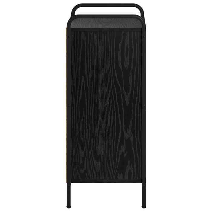 Bufet Stejar Negru 97 x 33 x 81 cm Lemn prelucrat - WALTI WALTI