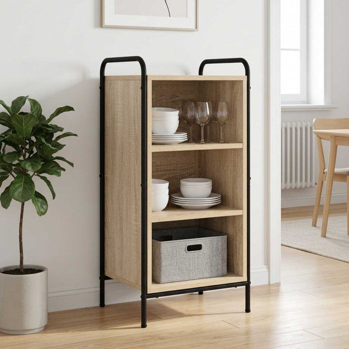 Bufet Stejar Sonoma 97 x 33 x 81 cm Lemn prelucrat WALTI