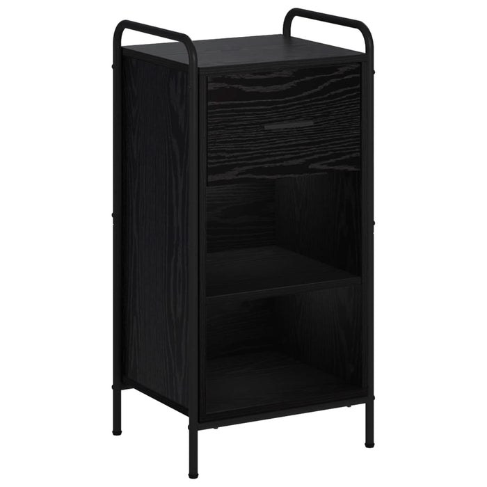 Bufet Stejar Negru 97 x 33 x 81 cm Lemn prelucrat WALTI