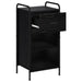 Bufet Stejar Negru 97 x 33 x 81 cm Lemn prelucrat - WALTI WALTI