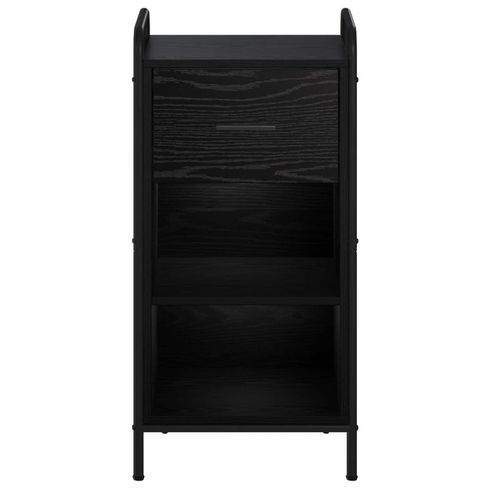 Bufet Stejar Negru 97 x 33 x 81 cm Lemn prelucrat - WALTI WALTI